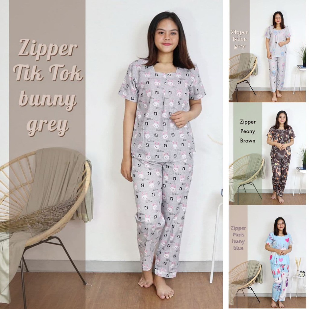 PREMIUM BAJU TIDUR PIYAMA Katun Eropa Premium