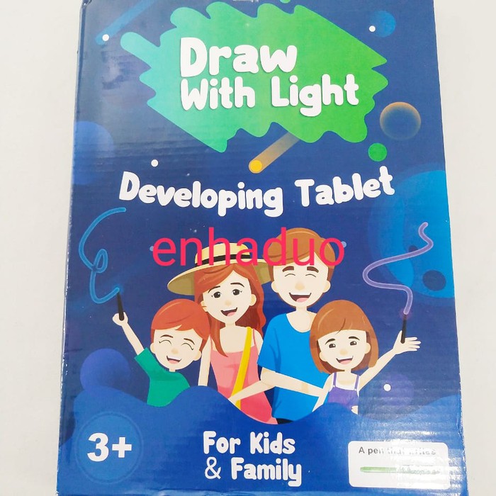 

A4 Drawing With Light Papan Tulis LED Magic Board Mainan Edukasi Anak