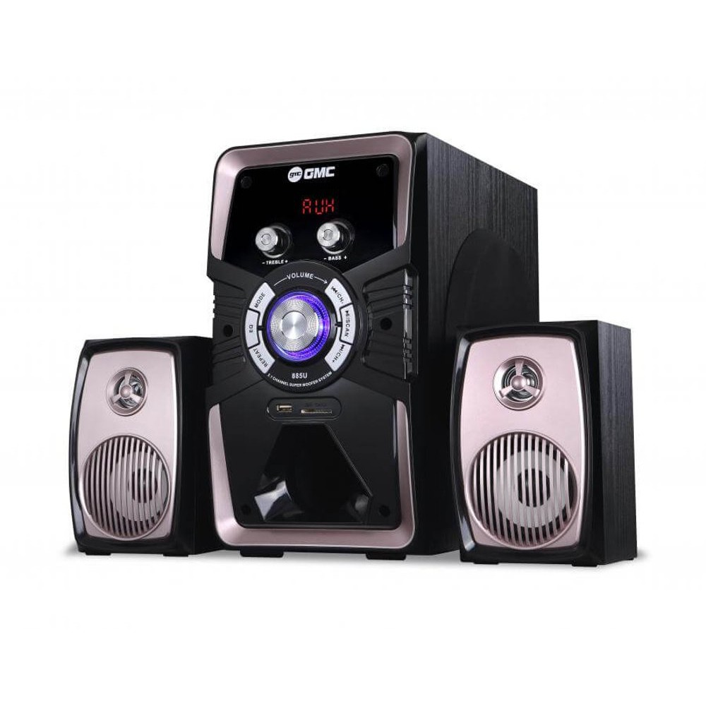 Speaker GMC Salon Aktif Bluetooth Radio FM USB Memori Speker 885U Original