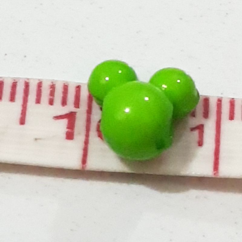 Mote Manik Manik Monte Kepala Mickey 8mm 25 gram