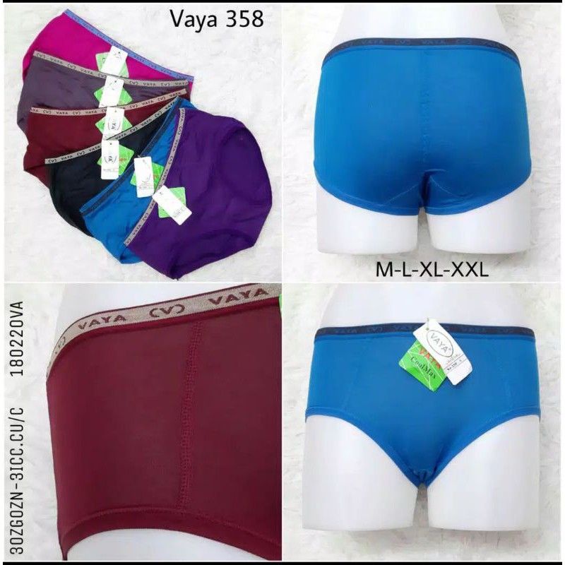 VAYA 358 | Celana Dalam Wanita / CD Fashion Cewek Bahan Super Lembut / Size M -XXL JUMBO