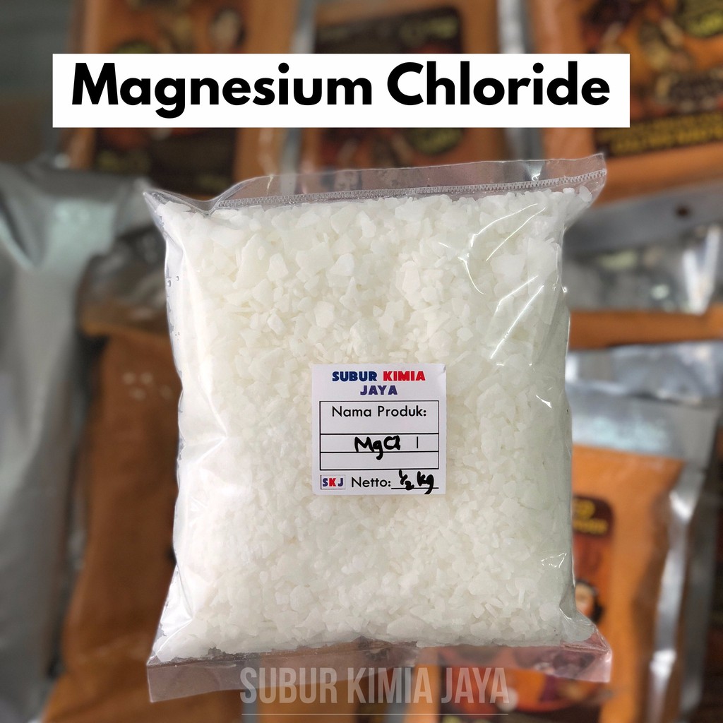 

Magnesium Chloride / MgCl2 / Flakes / Teknis 500 gr