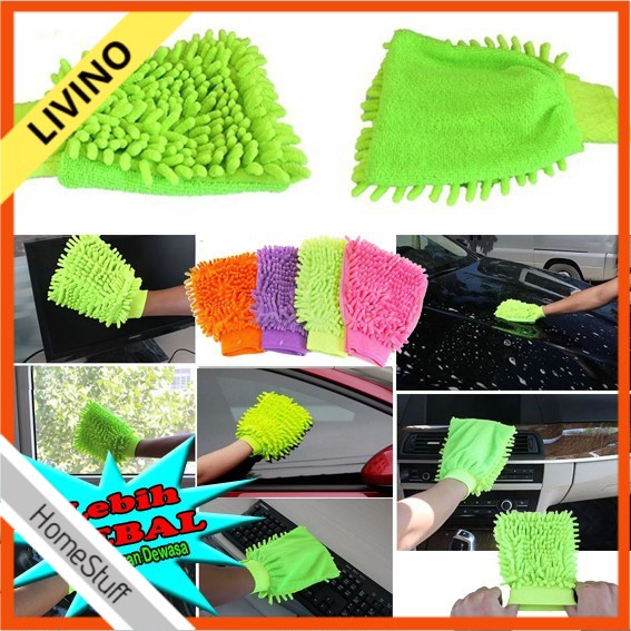 TANGAN SARUNG LAP CENDOL CENDOL MICROFIBER FIBER MICRO SERBAGUNA LIVINO