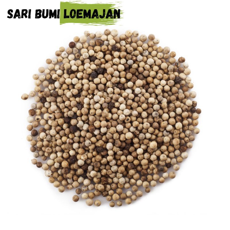 

lada putih 250 gram (sari bumi loemajan)
