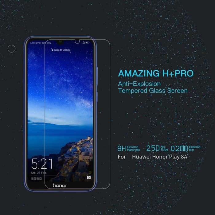 HUAWEI Honor Play 8A Tempered Glass NILLKIN AMAZING H+ Pro