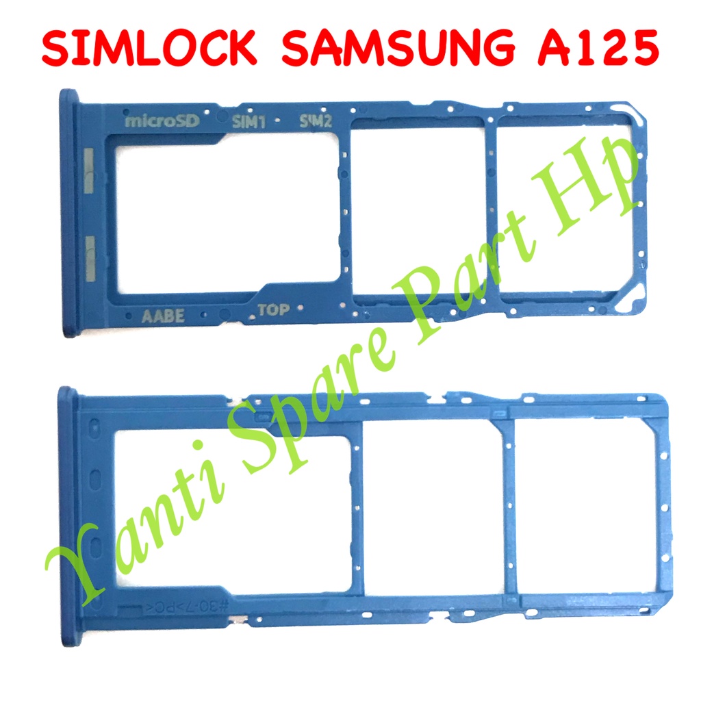 Simtray Sim Lock Samsung A12 A125 Original Terlaris New