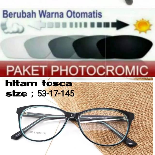 Frame Kacamata Wanita Kaca mata Terbaru Kacamata Minus Anti Radiasi Photocromic Kaca mata Baca