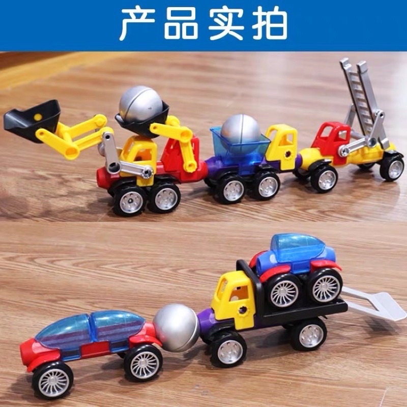 simulation toy smart builders magnetic assembling building block