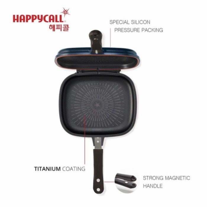 Happycall Happy Call Titanium Double Pan Jumbo Grill