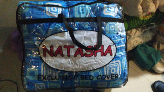 Bedcover Set + Sprei King Uk 180 X 200 Natasha Bedcover