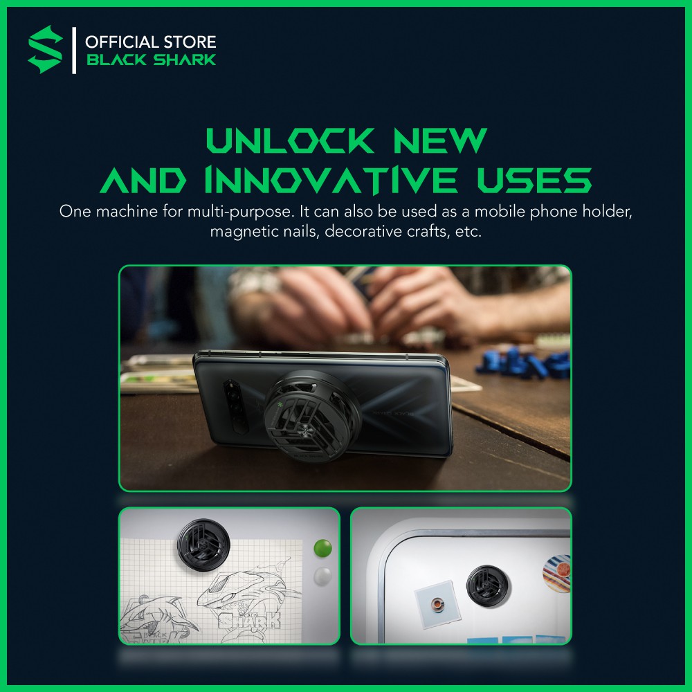 Black Shark Magnetic Cooler Blackshark 4 3 Pro Phone Radiator For Android iOS Smartphone-1