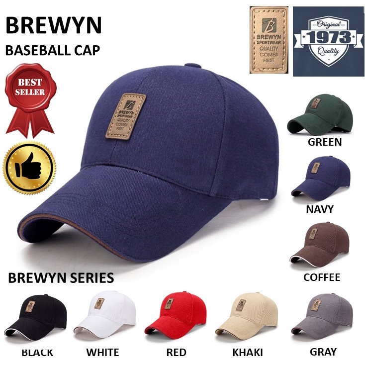 Baseball cap : BREWYN - EDIKO - Topi baseball topi golf topi pria