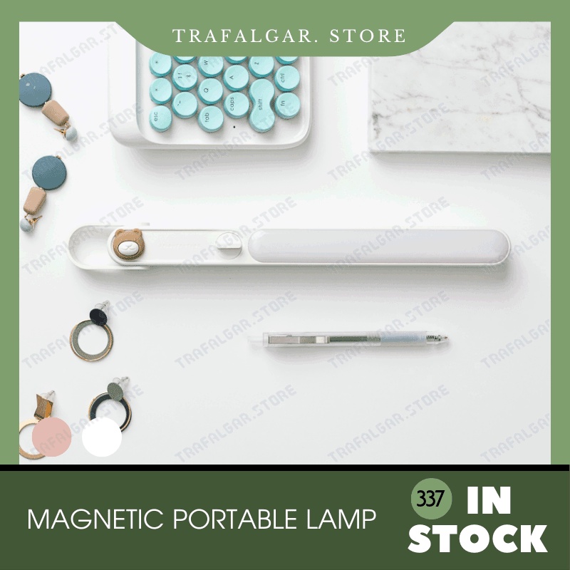 (HOT)Magnetic Portable Lamp Lampu Dinding Lampu Magnetic Wall Lamp LED Lampu Belajar Kerja 337