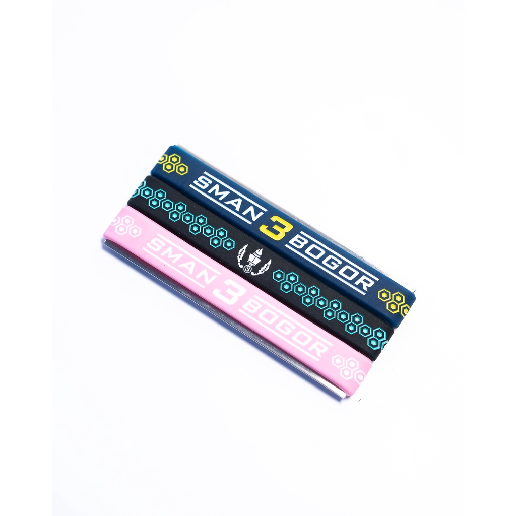 Gelang Sekolah Custom | Custom Wristband Satuan