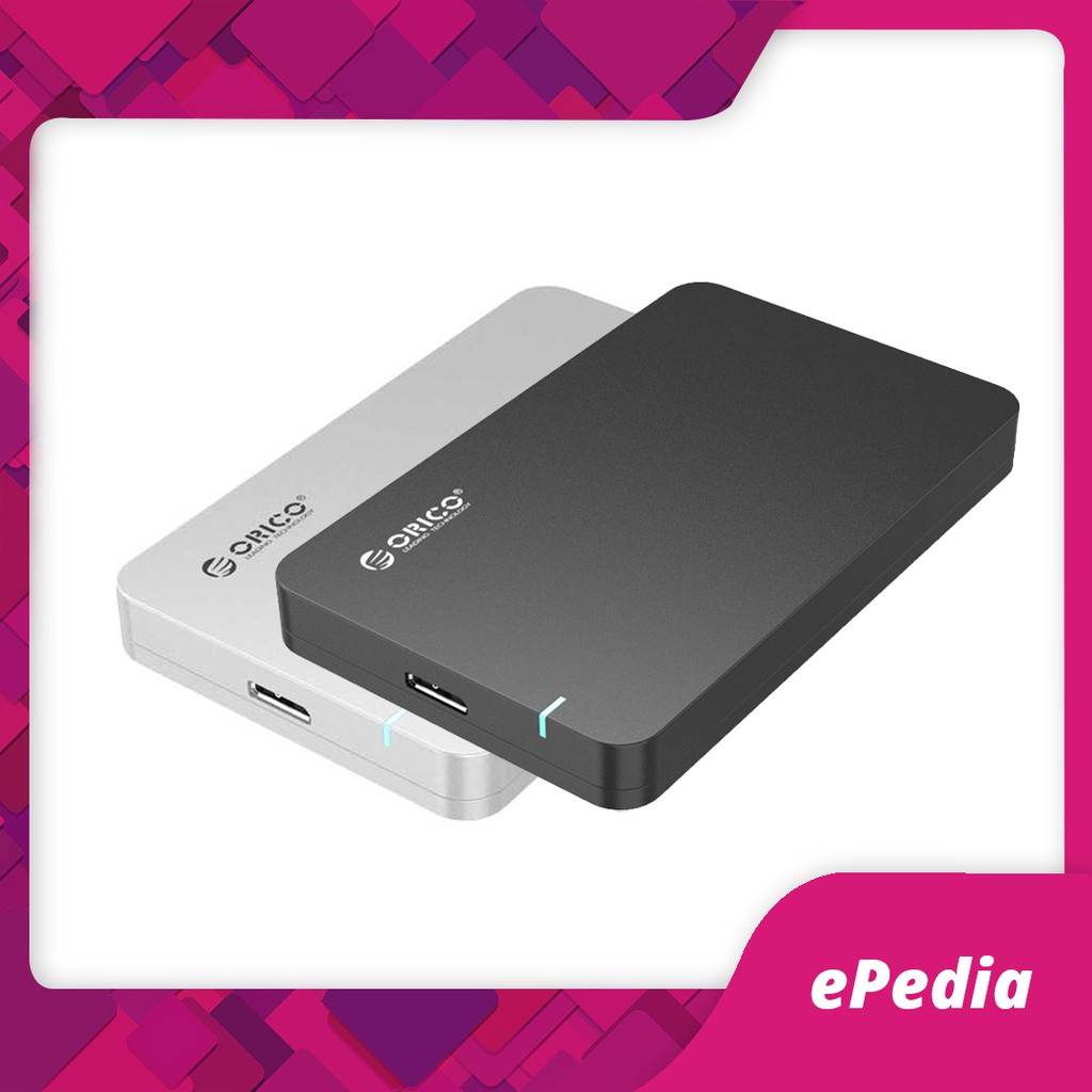 Orico 1-Bay 2.5 SATA External HDD Enclosure with USB 3.0 - 2569S3