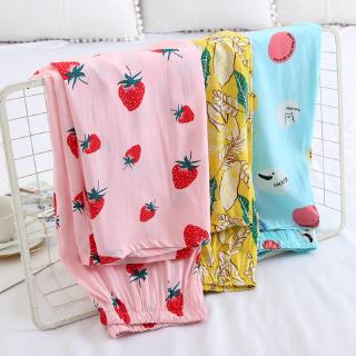 Celana semi dan musim panas celana tidur wanita katun Celana semi dan musim panas celana tidur wanita katun
