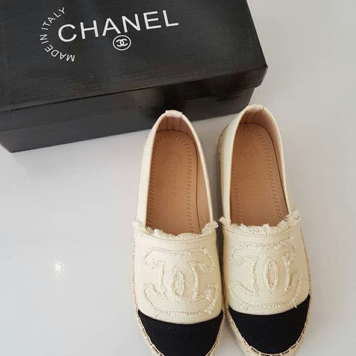 Chanel espadrilles shoes
