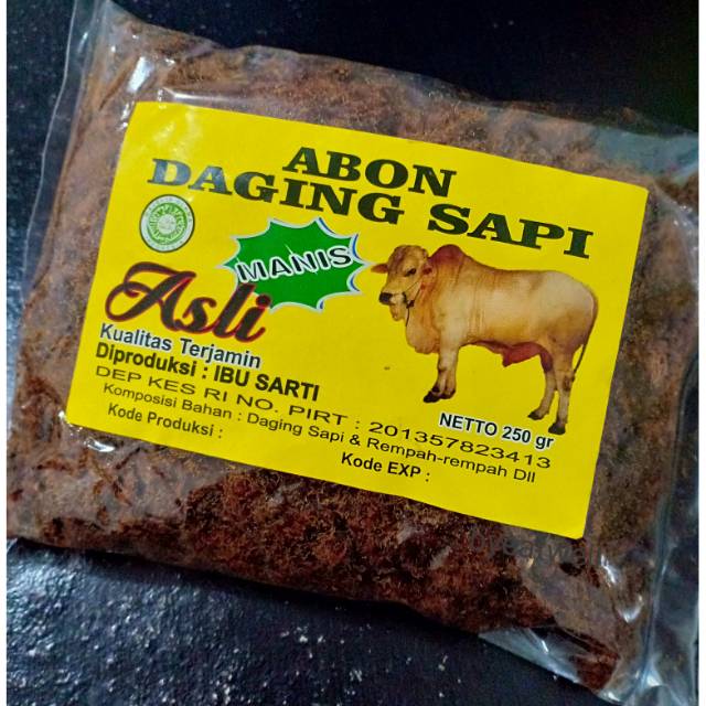 

Abon Sapi Asli
