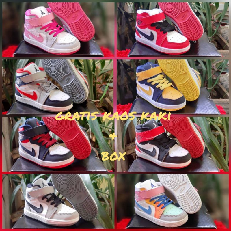 SEPATU JORDAN ANAK SEPATU ANAK LAKI LAKI &amp; SEPATU ANAK PEREMPUAN GRADE PREMIUM QUALITY