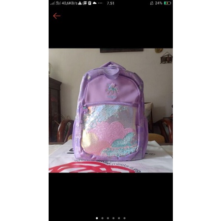 Smiggle Original Trolley Light Up Wheels Wish Unicorn