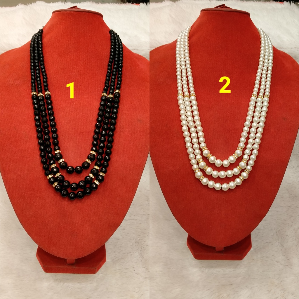 kalung mutiara / kalung mutiara hijab / kalung mutiara handmade / kalung mutiara panjang / kalung BE