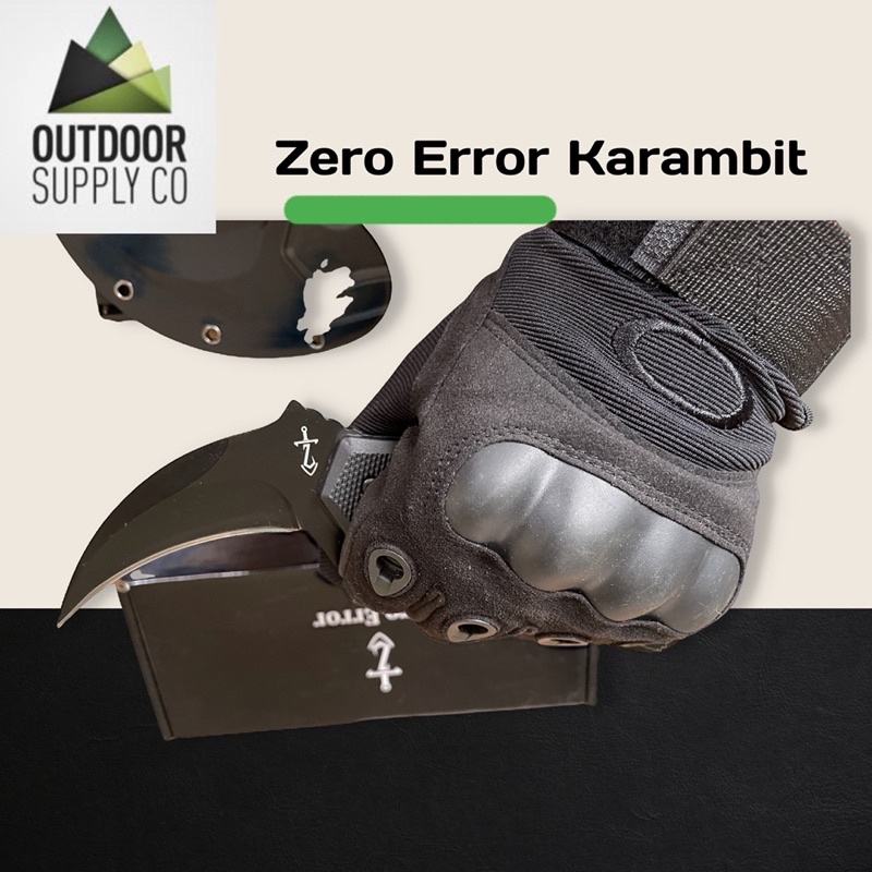 ZERO ERROR Karambit Blade Factory Precision Knife W/ Holster