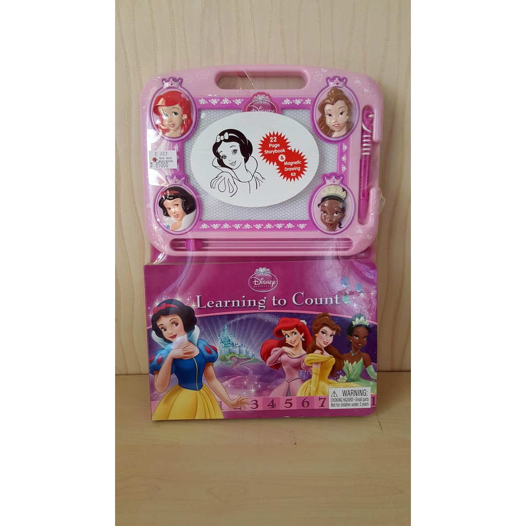 

Disney Princess Learning to Count Learning Series