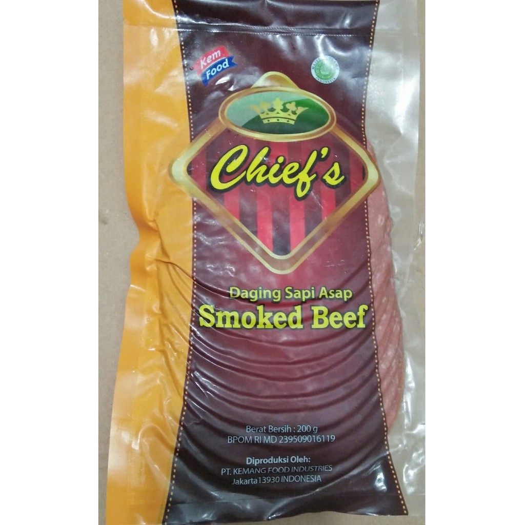 

Kemfood || chief's || smoked beef || 200gr