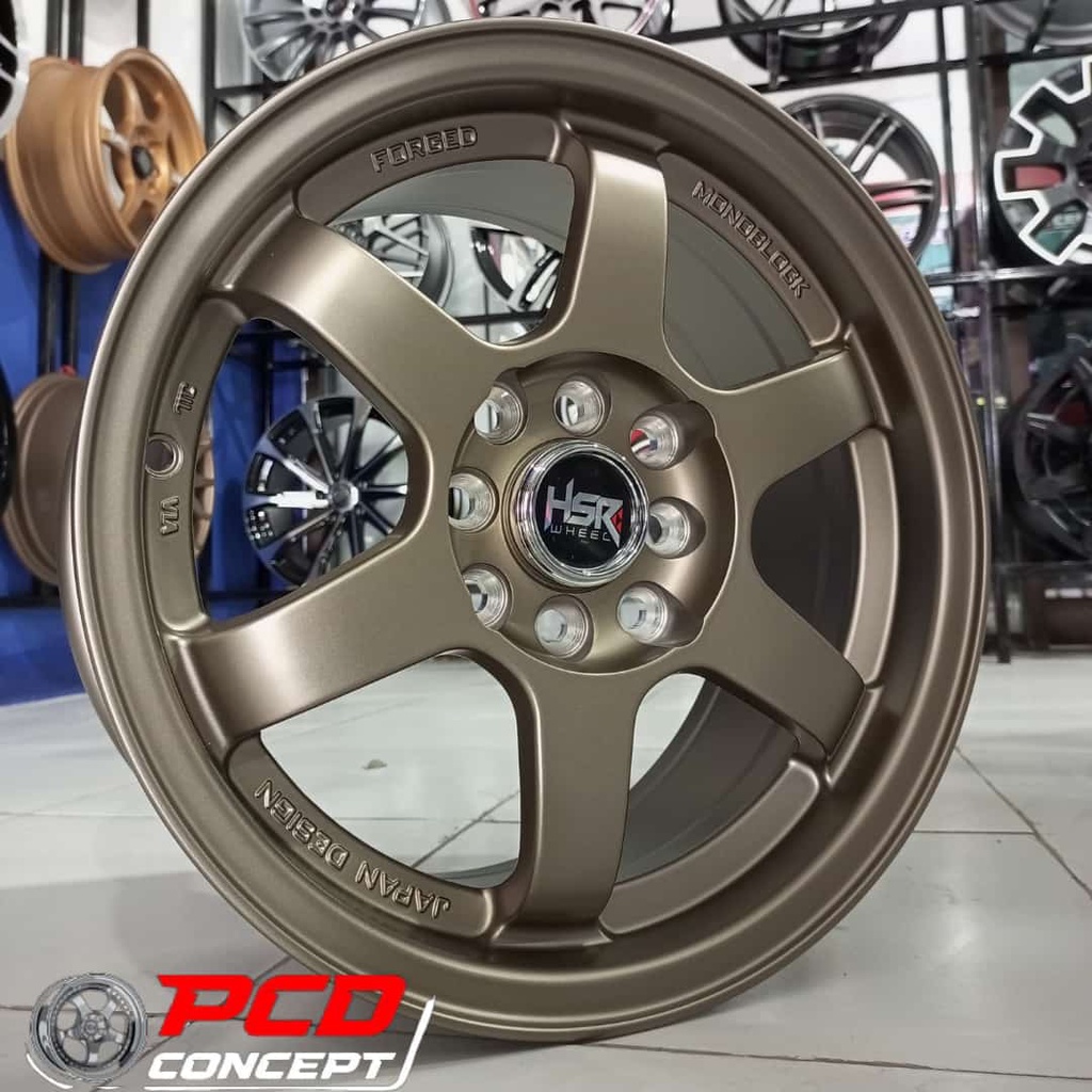 VELG TERLARIS R15 TIPE HSR TOKYO UNTK MIRAGE,JASS,SIGRA,AVANZA DLL