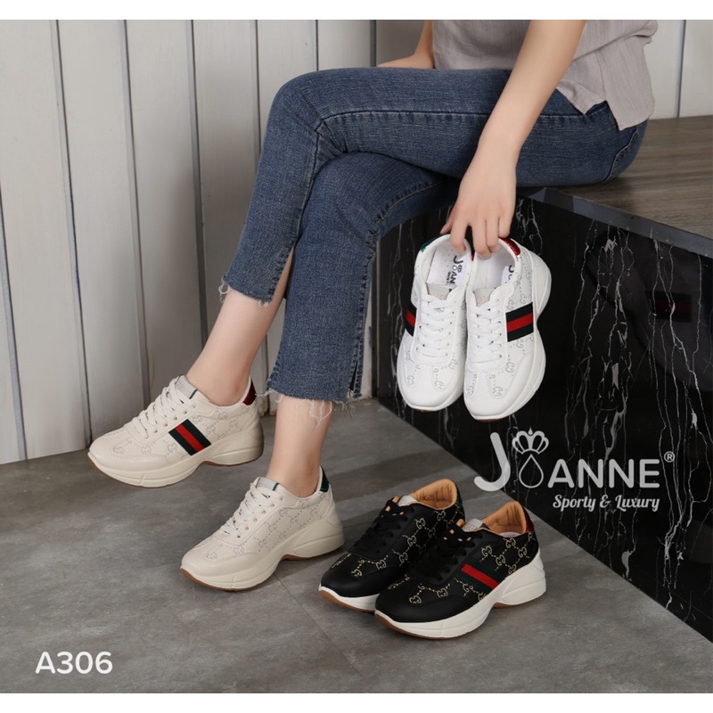 RESTOCK!! [ORIGINAL] JOANNE Sporty Sneakers Shoes Sepatu Wanita #A306