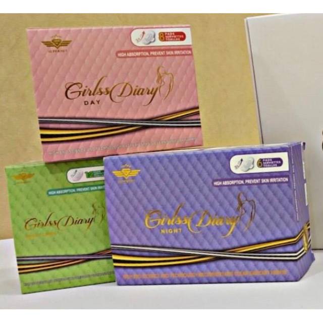 

Pembalut Girlss Diary Day Paket Termurah 3 Box