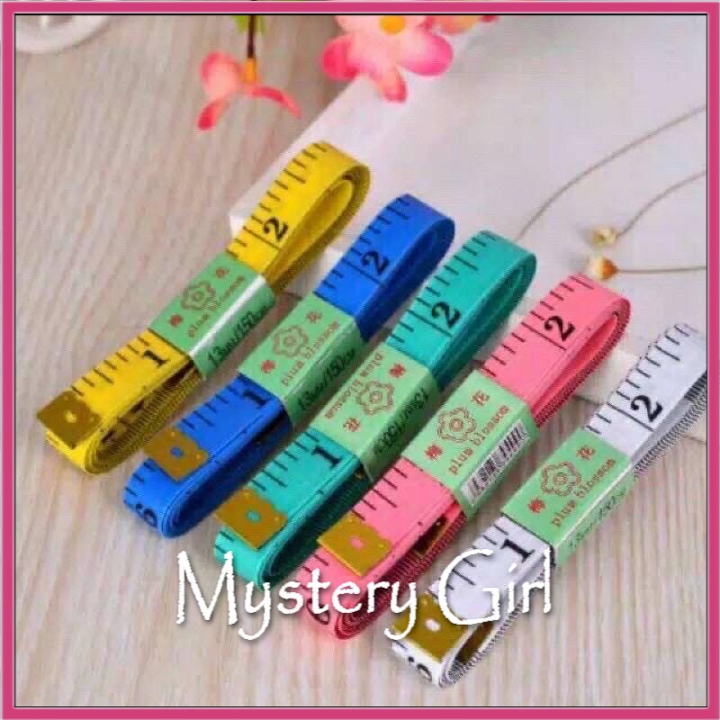 Mysterygirl - Meteran Mini Gulung 150CM / Meteran Baju / Tailor Ruler Meter / Meteran Alat Ukur Kain Baju Lingkar Badan