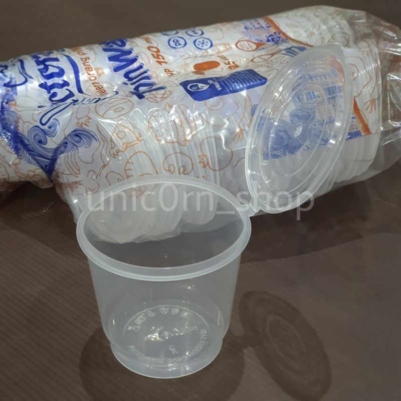 Cup Puding/Cup Saos Container 150ml Victory