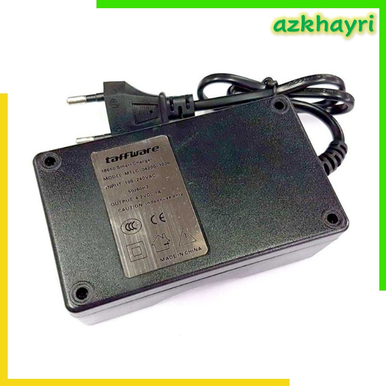 Charger Baterai 2 x 18650 2 slot taffware