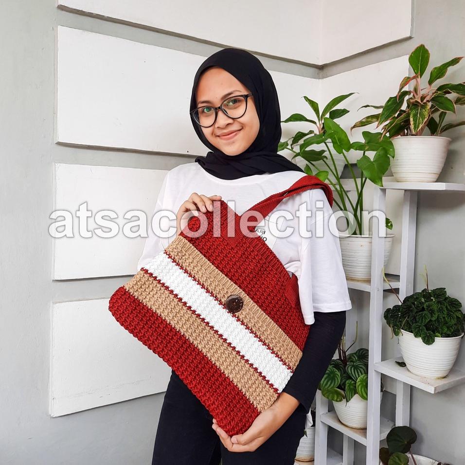 Free Garansi Tote Bag Rajut ATSACOLLECTION