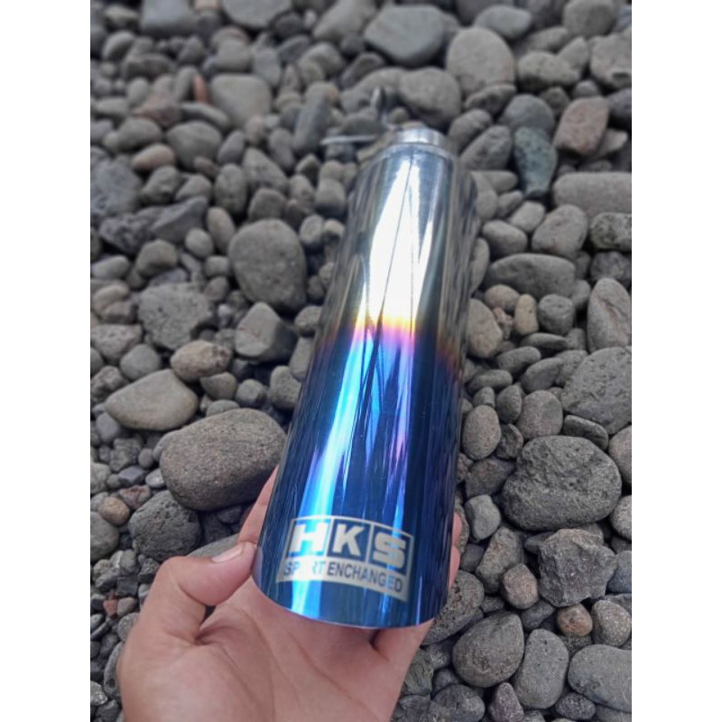Knalpot Mobil Bambu Runcing HKS Racing Mobil Avanza/Brio/jaz/l300/ayla dan All Mobil bensin ,solar