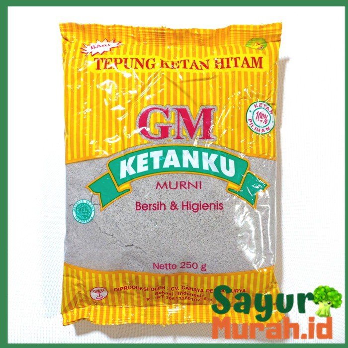 

Tepung Ketan Hitam | GM Ketanku Murni 250gr