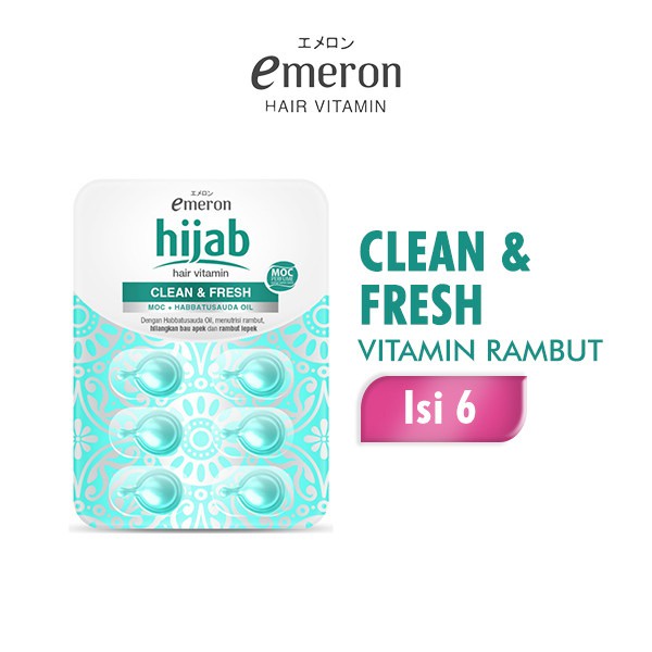 EMERON Hair Vitamin BPOM ORIGINAL / Vitamin Rambut Perawatan Rambut Rusak by AILIN