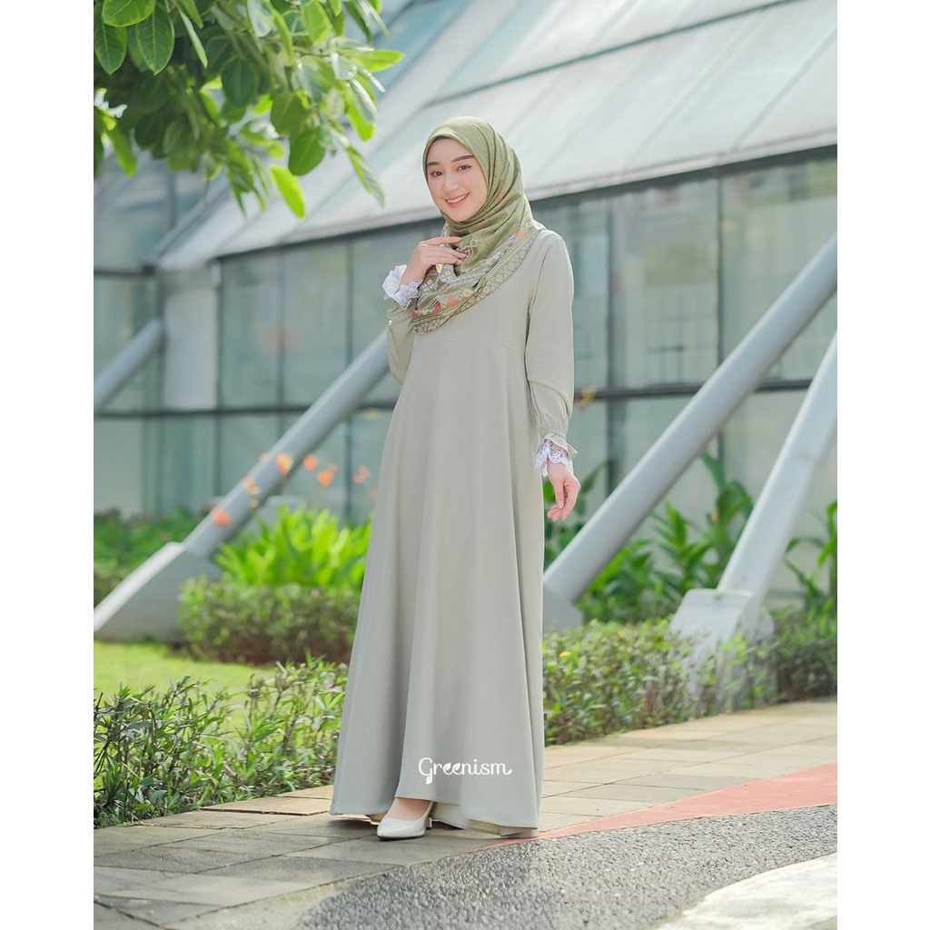 Greenism Gamis Adinda Quality Premium Syari'i Dress