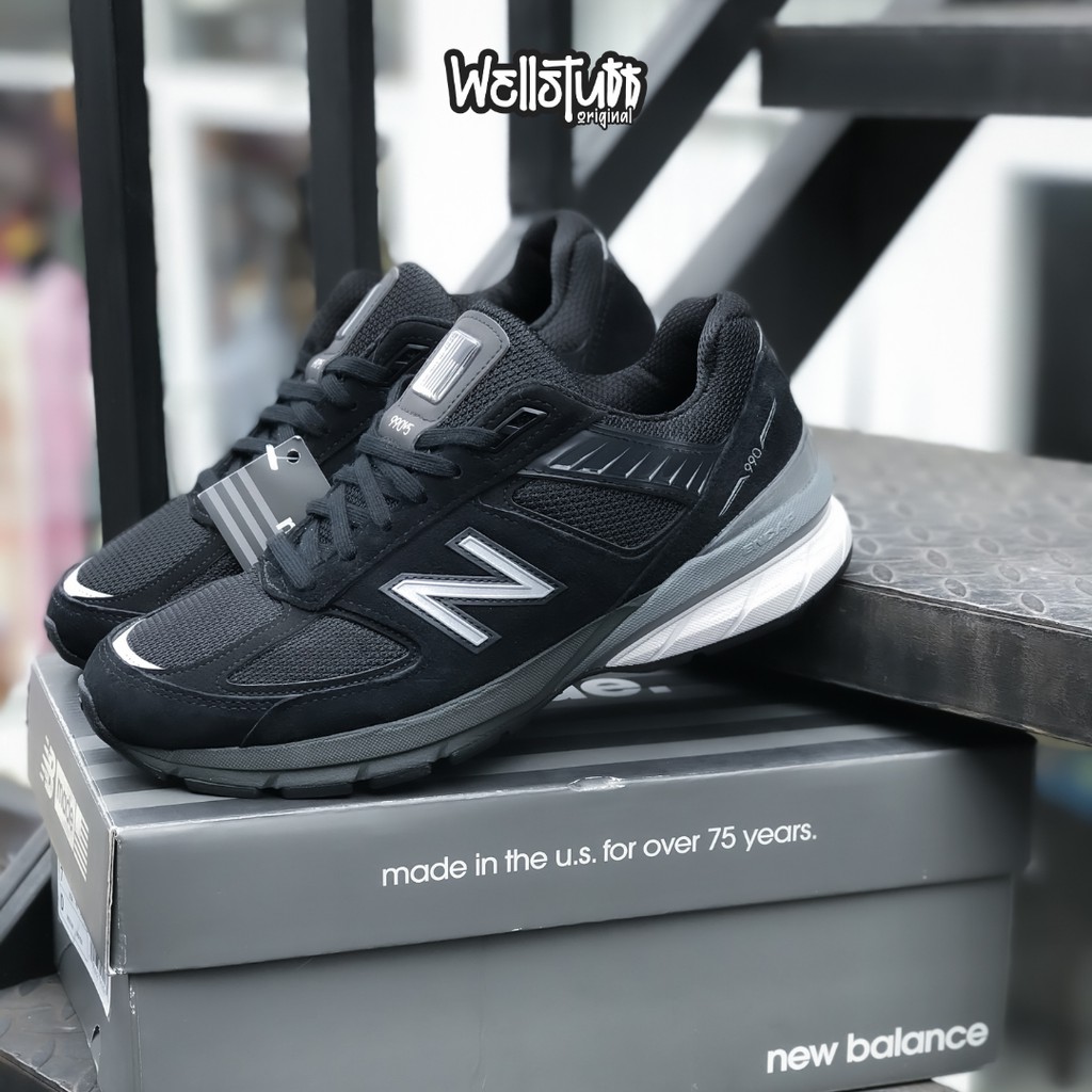 Sepatu Pria New Balance 990 V5 Original Grey BNIB GC990V5-25274-B