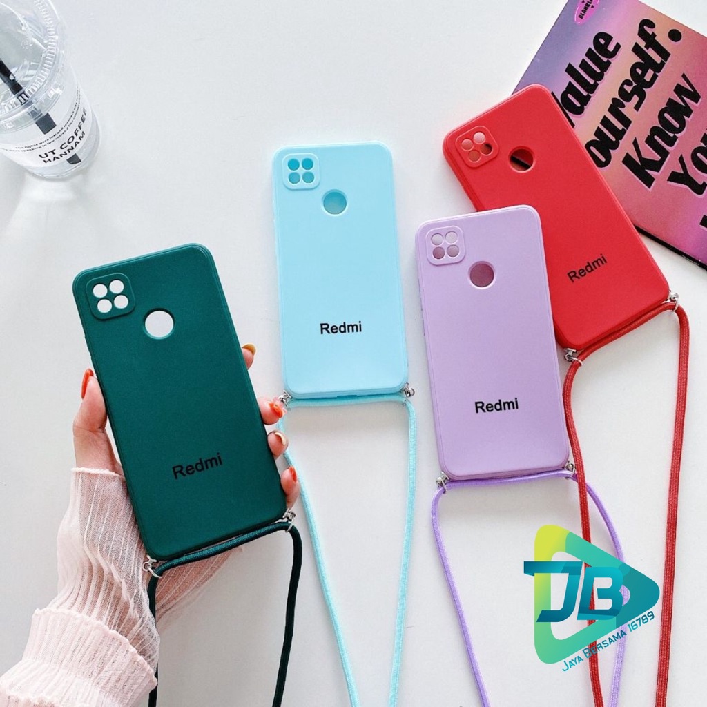 SOFTCASE SLINGCASE ORIGINAL SILIKON PELINDUNG KAMERA XIAOMI REDMI NOTE 8 9 10 PRO NOTE 10 5G JB4893