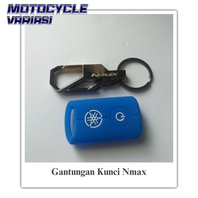 gantungan kunci logo NMAX plus cover remot NEW NMAX 2021 2021
