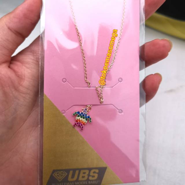 Kalung rainbow kura Millie Molly UBS kadar 375