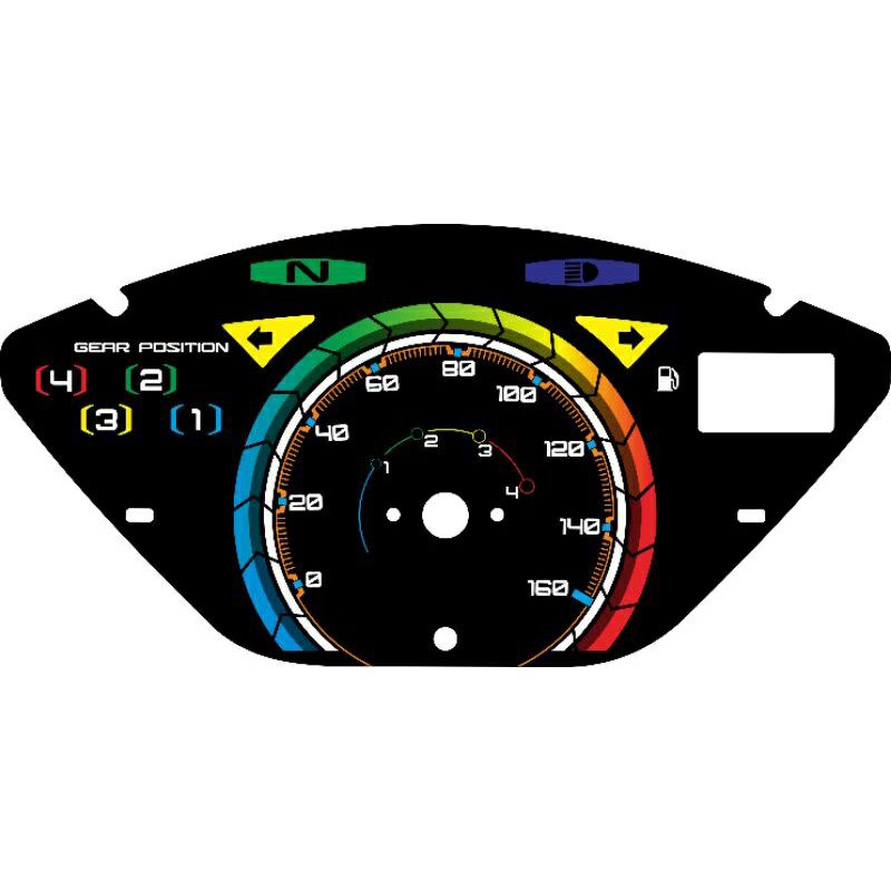 PAPAN PANEL SPEEDOMETER HONDA SUPRA X 125