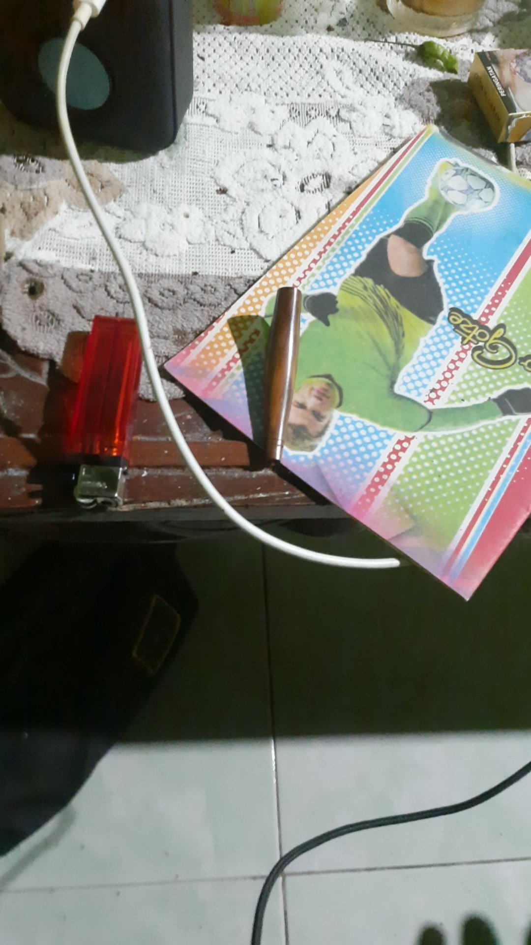 50pcs Pipa Rokok Tembakau Bahan Katun Warna Putih