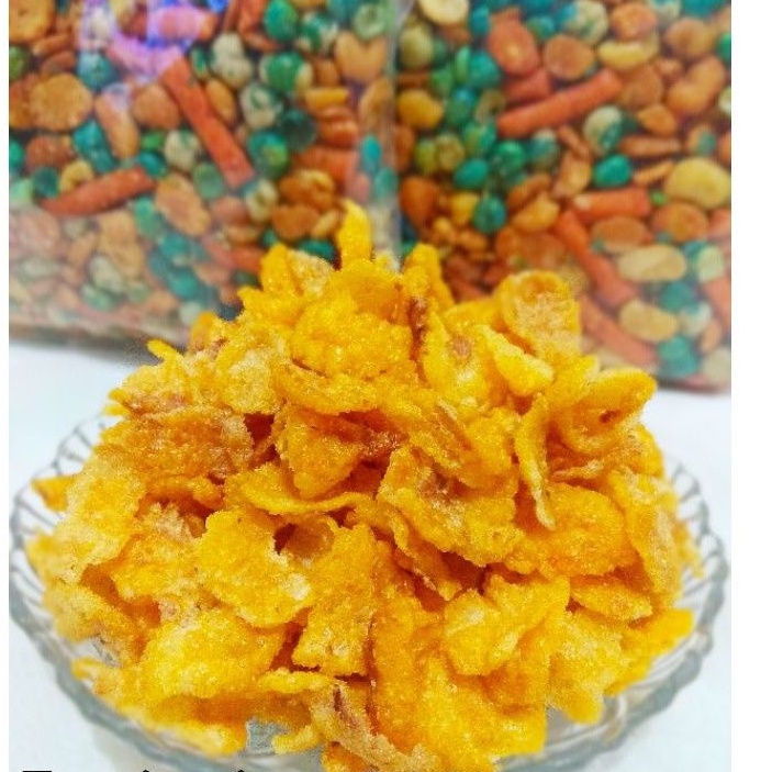 Emping jagung enak / emping jagung pedas manis