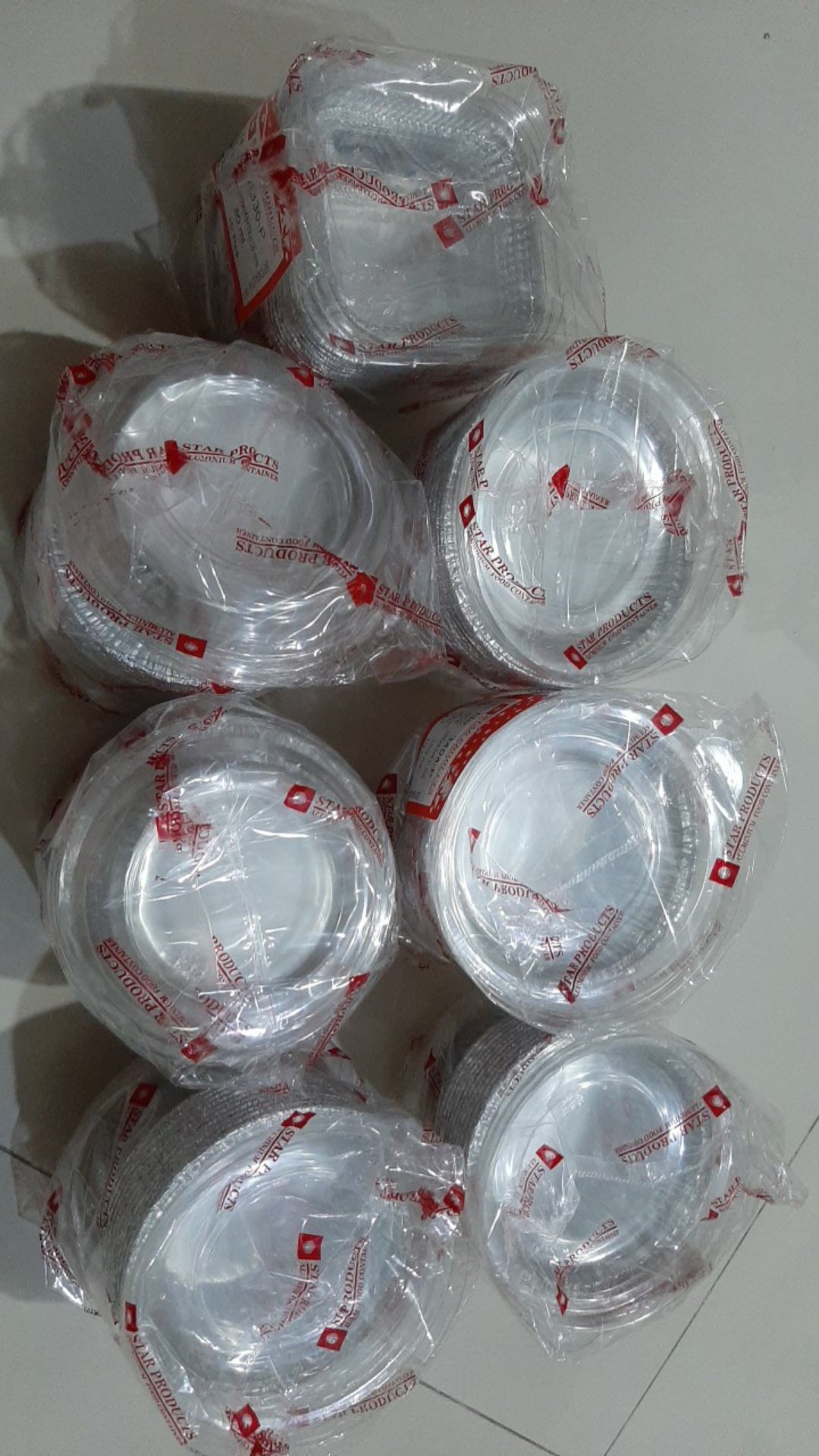 ( Premium ) Wadah Aluminium Foil Persegi 4330-p