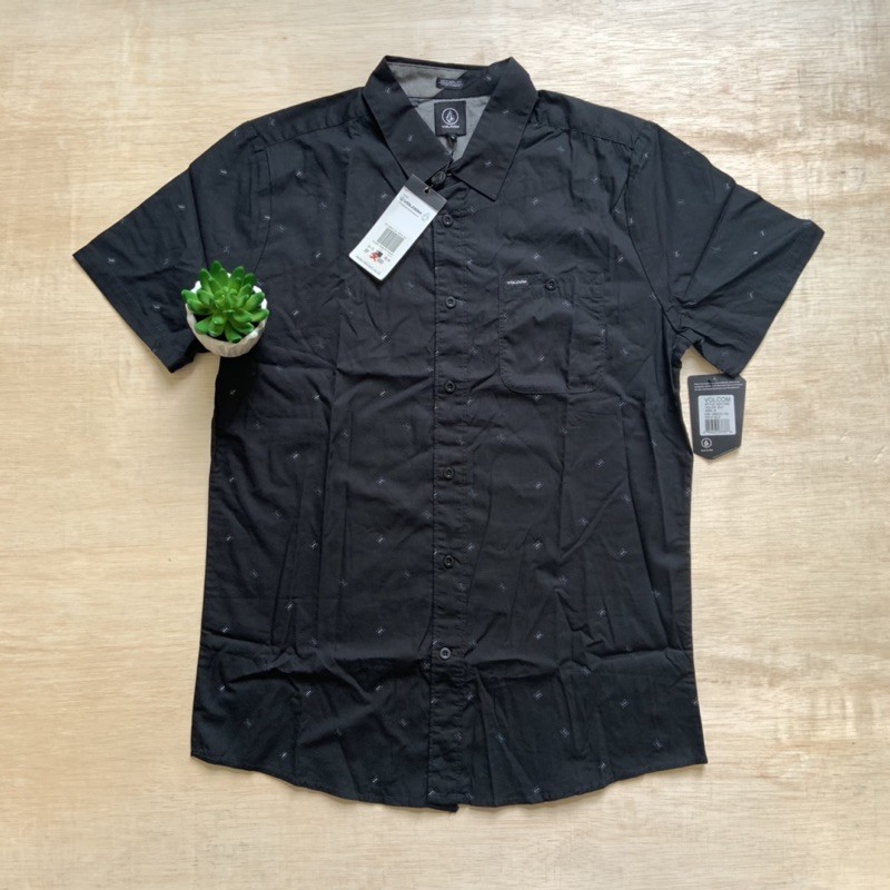 Volcom kemeja breck yoi print original 100% sale