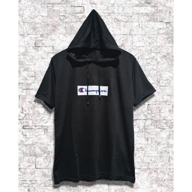 Hoodie Distro Pria /Hoodie Lengan Pendek Pria dan Wanita/ Hoodie Lengan Pendek Terlaris/ Kaos Hoodie