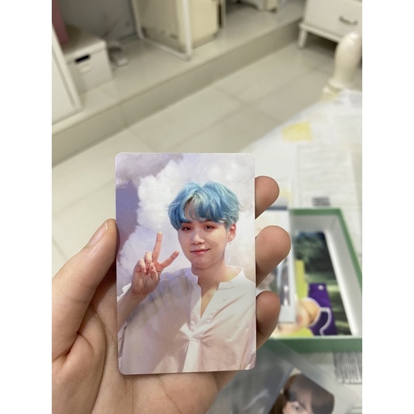 suga bts suga yoongi memories 2017 photocard official (BOOKED)